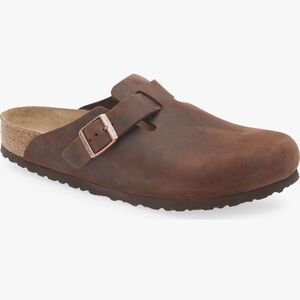 Birkenstock Men's Habana Oiled Leather Clogs